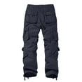 thumbnail image 3 of Matchstick Men's Casual Cargo Pants with Big Pockets for Work Outdoor, 3 of 7