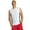 White, variant on Men's Sleeveless UPF 50+ Rash Guard, Crew Neck, Sleeveless, Athletic (Men’s)