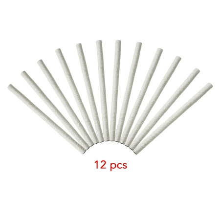 Tiki Torch Wick - Ashata 12pcs Replacement Fiberglass Tiki Wick for Wine Bottle Tiki Torches,Patio Lighting,Garden Light,Fiberglass