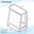 thumbnail image 5 of The Refined Feline A-Frame Cat Bed, Espresso, 5 of 7