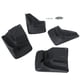 thumbnail image 2 of 4 protectores contra salpicaduras de ABS negro, protectores contra salpicaduras de guardabarros para automóviles, repuestos para Honda Civic 1996-2000, 2 of 5