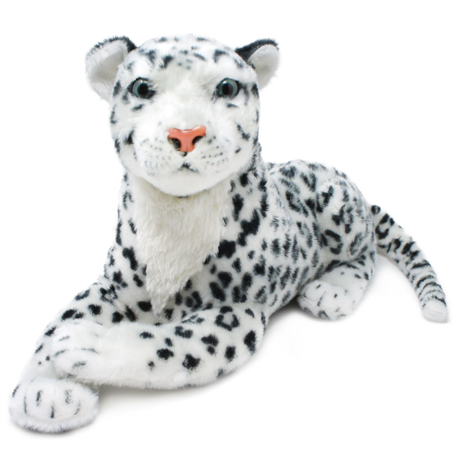 Plush Leopard 22' Stuffed  Animal Cat Large Spots 22” Realistic Looking Cat 