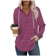 thumbnail image 1 of Chandail à Capuchon pour Femmes Manches Longues Raglan Mode Décontractée Haut Maison/quotidien, 1 of 5