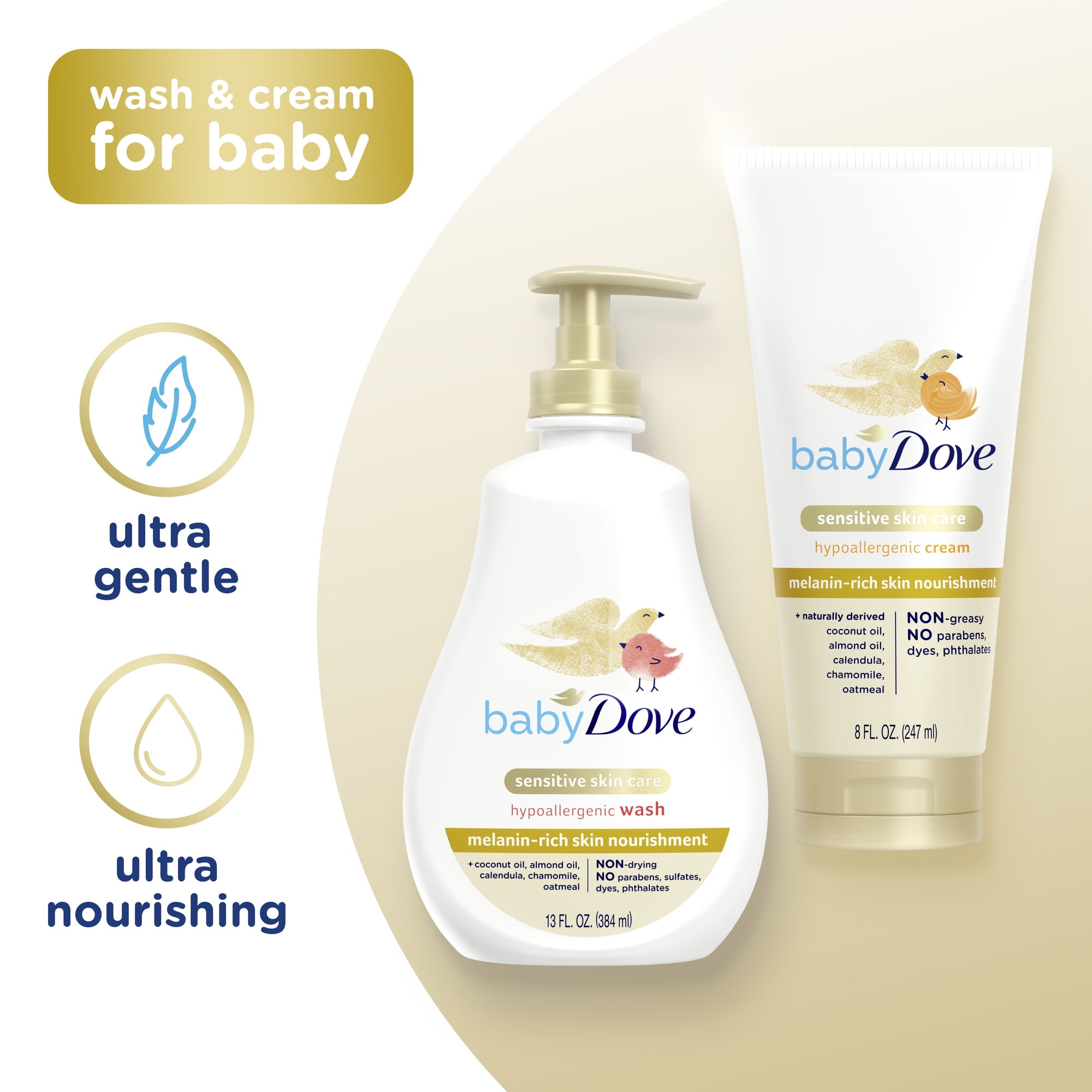 Dove baby best sale wash and lotion