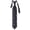 Black/Silver, variant on Boy’s Paisley Turquoise Formal Satin Pre-Tied Neck Tie by Spencer J’s Signature Satin Collection