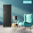 thumbnail image 5 of WANAI 4.5 Cu.ft Large Size Mini Fridge with Adjustable Thermostat, Compact Refrigerator Black, New, 5 of 9