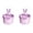 Purple(2 pc), variant on Food Waste Catcher, 2 Pack Green Rabbit Kitchen Sink Strainer, Press-to-Dump Filter Basket with Lifting Stopper, Multifunctional Drain Collector for Home