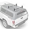 thumbnail image 2 of AA-Racks Model DX36 Universal Pickup Truck Cap & Topper 2 Bar Ladder Roof Van Rack System Adjustable Steel Cross Bars - Sandy Black, 2 of 4