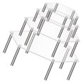 thumbnail image 6 of UPOUART 4-Piece Clear Acrylic Dessert Stands Set, Transparent Display Riser for Parties, Weddings, and Special Events, 6 of 8