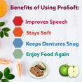 thumbnail image 4 of ProSoft Denture Reliner, Soft Denture Reline Kit for Loose, Irritating Dentures, 4 of 8