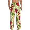thumbnail image 3 of Balery Cherries and Ladybirds print Men's Pajama Pants,Ultra Lightweight Pjs,Lounge Pant-Medium, 3 of 9