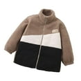 thumbnail image 2 of Toddler Boys Hooded Cardigan Baby Newborn Knit Sweater Button Winter Solid Colour Tops for 6M-4Y, 2 of 5