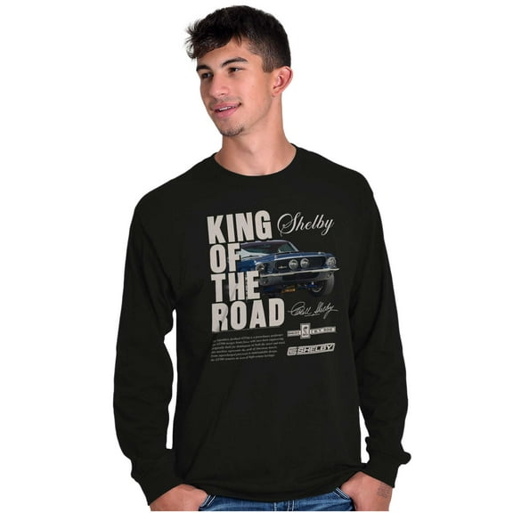 Shelby King of the Road GT 500 Long Sleeve TShirt Men Women Brisco Brands S