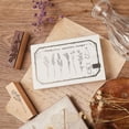 thumbnail image 4 of 8pcs Vintage Wooden Rubber Stamps Floral Stamps DIY Scrapbooking Card Making Decoration, 4 of 8