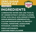 thumbnail image 5 of Canada Dry Caffeine Free Zero Sugar Ginger Ale Soda Pop, 16.9 fl oz, 6 Pack Bottles, 5 of 12