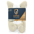 thumbnail image 3 of Copper Defense Crew Socks 6 Pairs, 3 of 5