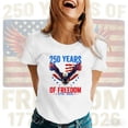thumbnail image 2 of 250th Anniversary USA Shirts Flag Vintage 250 Years American 1776 2026 250th USA Birthday T-Shirt, 2 of 4