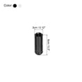 thumbnail image 2 of Uxcell Dart Flight Protectors Aluminum Dart Accessories, Silver Tone Black 6 Pack, 2 of 5