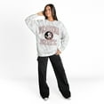 thumbnail image 3 of Women's Gameday Couture  Ash Florida State Seminoles Whiteout Premium Fleece Camo Sweatshirt, 3 of 5