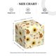 thumbnail image 4 of Balery Watercolor Bee Honey Honeycomb Bee Porta Pañuelos de Cuero con Estampado – Funda Moderna Cuadrada para Caja de Pañuelos, Dispensador 5x5x5'', 4 of 7