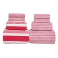 thumbnail image 2 of Bathroom Accessories, 8PC Towel Bath Towel Set Velvet Spun Highly Absorbent Soft Bath Towel Suitable For Bathroom Spa Gym, Home Gifts, 2 of 4