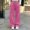 Hot Pink, variant on Sevevn Women's Fall Solid Loose-Fit Wide-Leg Sweatpants, Comfortable Athletic Outdoor Casual Pants with Side Pockets