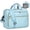 Blue, variant on Laptop Bag 17.3 Inch Laptop Briefcase for Women Men Messenger Bag Waterproof Shoulder Large Computer Bag for Business Office Work College,Black