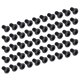 thumbnail image 4 of DI, 50 piezas DIN 7985 Tornillos para máquina de acero galvanizado negro Pernos Máxima comodidad, 4 of 8