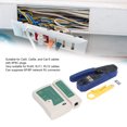 thumbnail image 3 of Herramienta de engarzado Ethernet cortador de alambre de amplia aplicación Alicates de engarzado RJ45 de acero de aleación Operación fácil Conexión firme para instalación ANGGREK Otros, 3 of 8