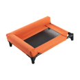 thumbnail image 3 of Cama elevada para perros, lavable y desmontable, ideal para mascotas pequeñas y medianas (gatos). Naranja, 3 of 9