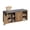 Honey Brown and Slate Gray, variant on SONGMICS HOME Storage Bench, Superfast Toolless Assembly, Shoe Bench with Open Shelves, Adjustable Shelves, 300 lb Load, Honey Brown and Slate Gray