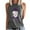 DT-Gray, variant on Women's Daisy Graphic Tank Top - Polyester Casual & Garden Party Wear, Cute for Outings