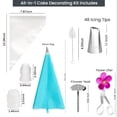 thumbnail image 4 of 105pcs, Cake Decorating Tool Kit, For Beginners And Professionals DIY Cake Making, Cookie Making, Baking Tools, Kitchen Accessories, 4 of 5