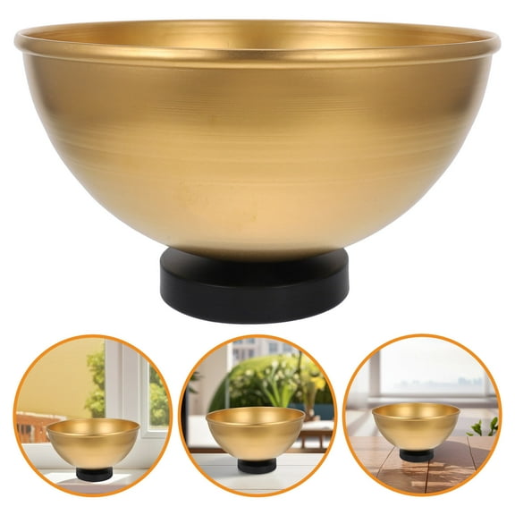 LOLIPPYY Table Centerpieces for Dining Room Bowl Shaped Iron 1Pcs