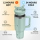 thumbnail image 2 of Vaso Labulabla de 1.2 L con mango de acero inoxidable Blue Haze, 2 of 6