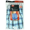 thumbnail image 2 of Glory Max Men's Woven Boxer Briefs Shorts Trunk Cotton Underwear Size M-2XL 6 Pack, 2 of 6