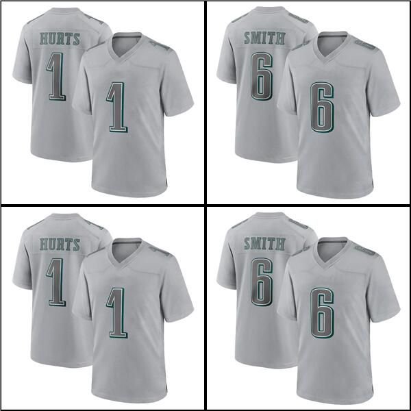 NFL_ Philadelphia''Eagles''Football Jalen Hurts Jason Kelce A.J. Brown  Miles Sanders DeVonta Smith Darius Slay Jr Jersey 