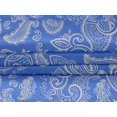 thumbnail image 5 of oneOone Velvet Medium Blue Fabric Block Sewing Craft Projects Fabric Prints By Yard 58 Inch Wide-XU, 5 of 5