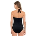 thumbnail image 2 of Profile By Gottex Hollywood Black Tankini Top E854-1B88-001 14 / Black, 2 of 2