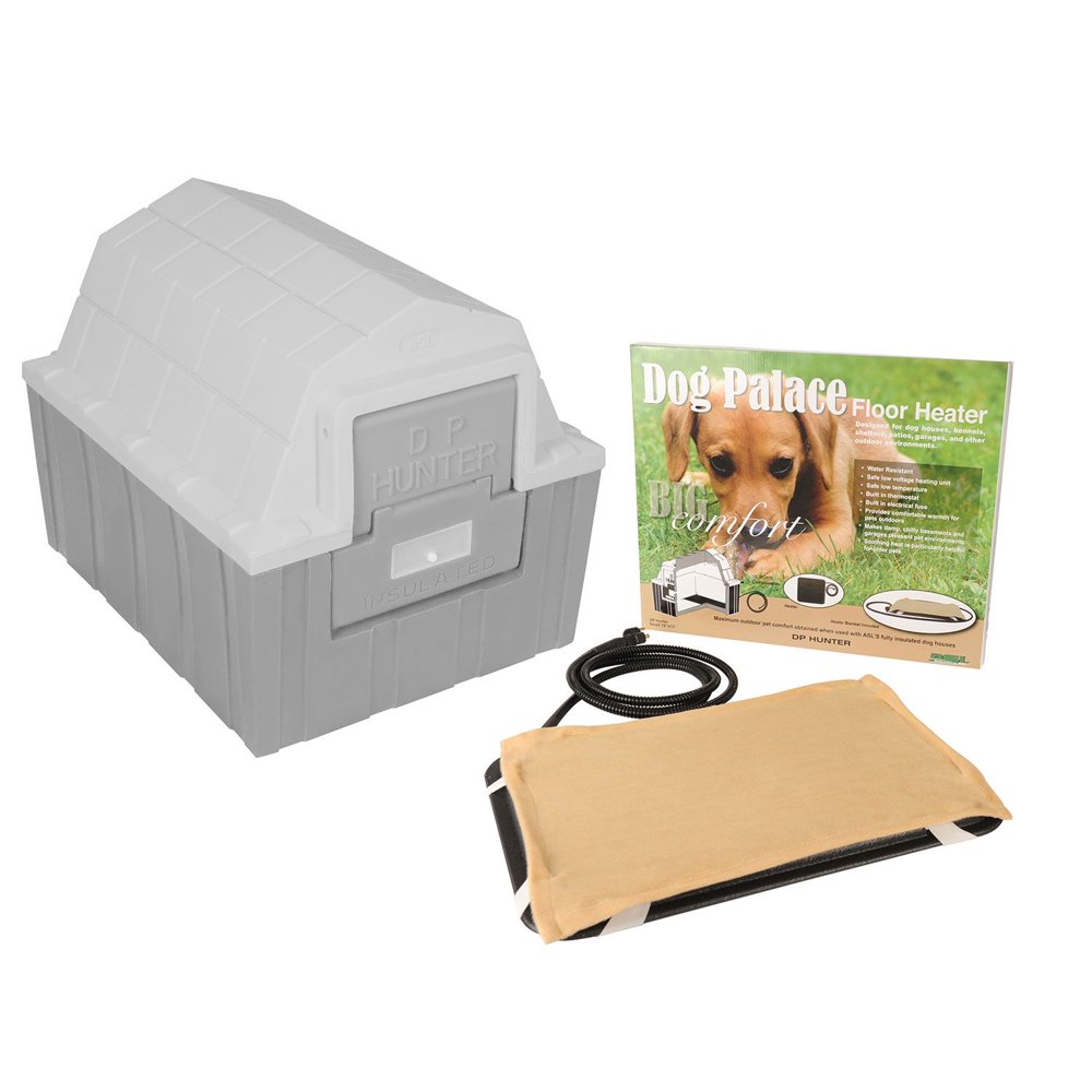 Dog Palace DP Hunter Insulated Dog House, Small, 29"L x 23"W x 23.50"H