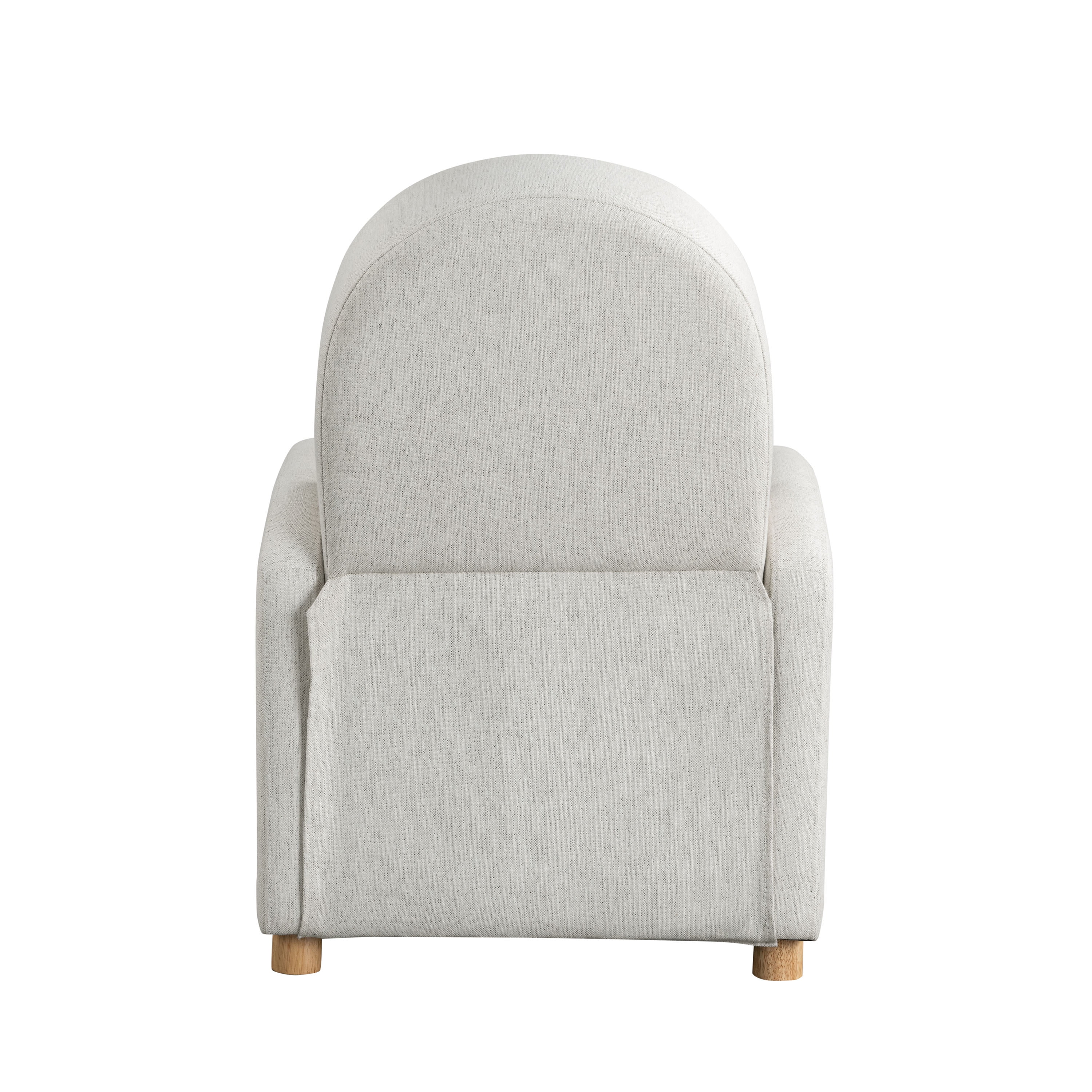 Relax-A-Lounger Lansing Modern Pushback Recliner, Cream Fabric