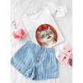 thumbnail image 3 of Angry Cat T-Shirt Toddler -Kayomi Harai Designs,  3 Toddler, 3 of 4