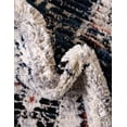 thumbnail image 3 of Unique Loom Tucson Collection Area Rug - Tubac (4' x 6' Oval Gray/Black), 3 of 5