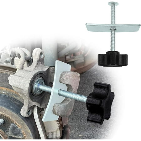 

QAQ-Disc Brake Piston Caliper Caliper Compression Tool Disc Brake Pad Separator Tool Piston Brake Caliper Compression Tool Calliper Wind Back Rewind Tool Fit for Light Truck and**