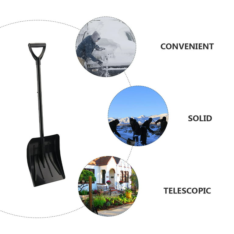 Removable Multifunctional Snow Shovel, Portable Telescopic Snow Shovel, Ice  Shovel, Snow Plow And Frost Removal Tool-Outdoor Home Handler