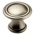thumbnail image 1 of Amerock BP24009AN Bouton Rond Vasari - Nickel Antique, 1 of 5