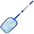 thumbnail image 1 of Hearth & Gear Swimming Pool Fishing Leaf Net Shallow Net Deep Net Suit With Telescopic Rod Features: 4 Seat Inflatable Pool Floating Boats for Kids Fruit Pool Float Child Swimming Pool Beach, 1 of 5