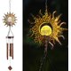 thumbnail image 1 of Lámpara colgante con carillón de viento LED alimentada por energía solar, resistente al agua, para decoración de patios, terrazas y jardines, 1 of 5