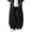 A-Black339, variant on Mens Linen Casual Pants Harem Relaxed Fit Drawstring Summer Boho Lightweight Breathable Beach Tapered Comfortable Trousers