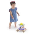 thumbnail image 3 of Melissa & Doug FIRST PLAY Wooden Spinning Carousel Pull Toy With Removable Play Pieces, 3 of 6